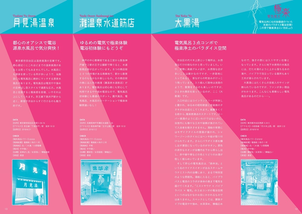 八画文化会館叢書vol 09 Electric Bath Handbook 電気風呂御案内0 マニマニ