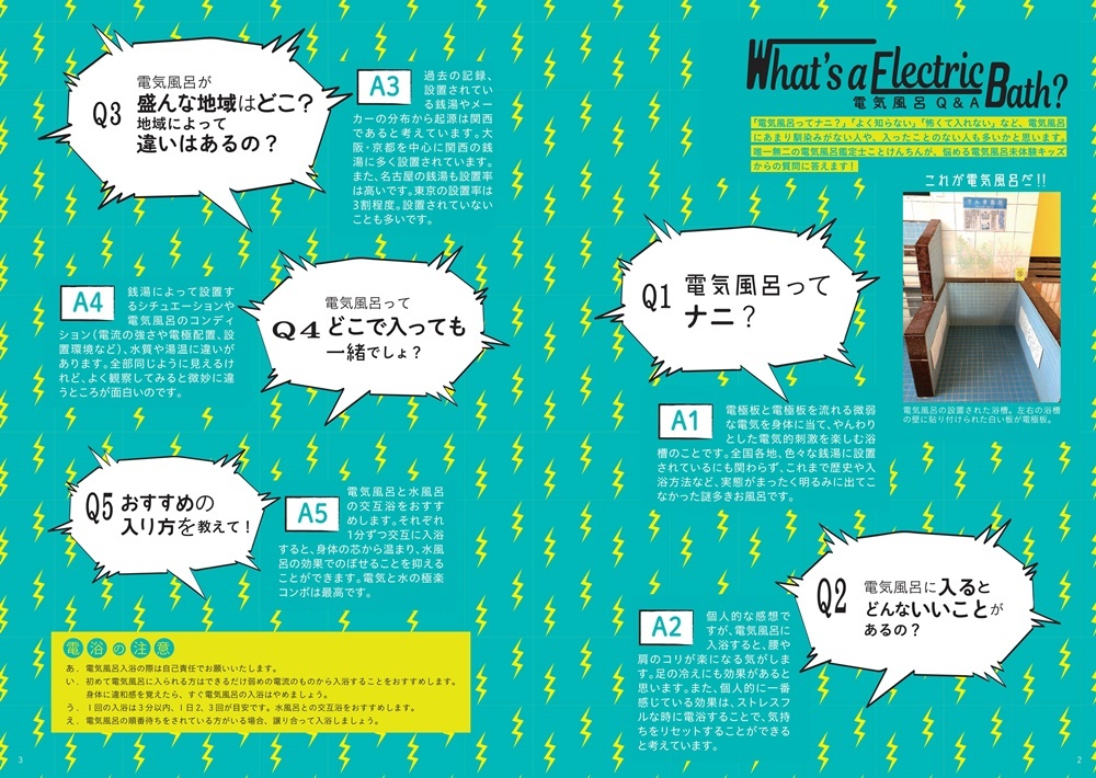 八画文化会館叢書vol 09 Electric Bath Handbook 電気風呂御案内0 マニマニ